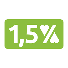 1% ZMIENIA SIĘ NA 1,5%